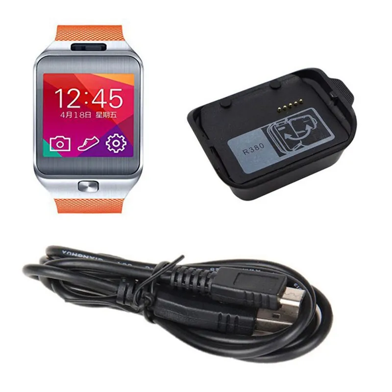Smartwatch Akkumulátor Töltő Samsung Galaxy Gear 2 R380 Állomás Intelligens Karóra SM-R380 Töltés Dock adapter a Nemek közötti5