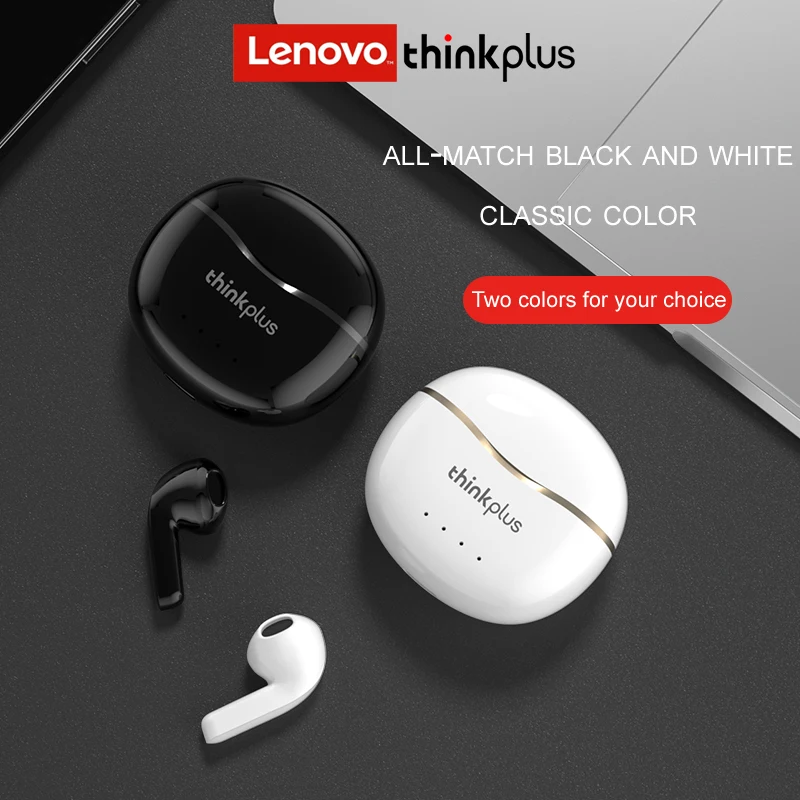100% Eredeti Lenovo X16 10DB Fejhallgató Bluetooth 5.2 Vezeték nélküli Fülhallgató Sztereó Sport Fülhorgot Fülhallgató Dual HD Mikrofon5