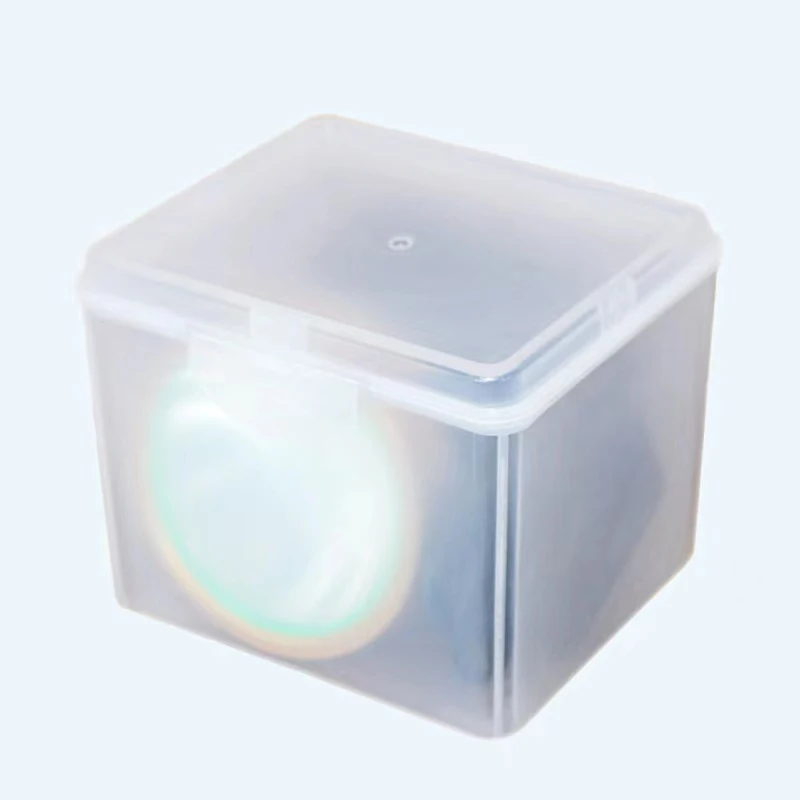 Flip Tároló Doboz Átlátszó Asztali Tároló Doboz LED Fényszóró Csomagolás, Doboz, Rajta Fényszóró Műanyag Dobozban3
