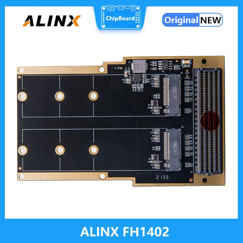ALINX FH1402: FMC HPC 2-Csatornás M. 2 NVME SSD Felület Adapter Kártya FMC Lánya Testület FPGA0