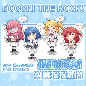 Anime BOCCHI A ROCK! Hitori Gotoh Ijichi Nijika Akril Állni Ábra Modell Lemez Játékok Asztal Dekoráció Gyűjtemény Rázza Harcos