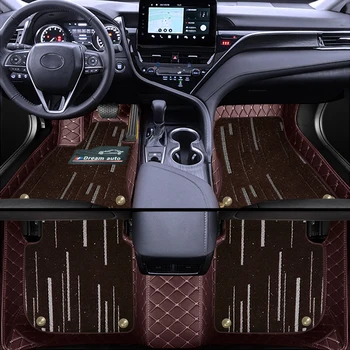 Autó Szőnyeg A MERCEDES BENZ S AMG 2door 2015-2022 Bőr Automatikus Belső Stílus Szőnyeg Szőnyeg