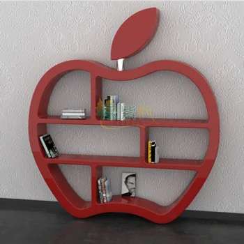 Az Apple polc, könyvespolc tornácon könyvespolc gyermekek könyvespolc dekoratív polc Skandináv stílus