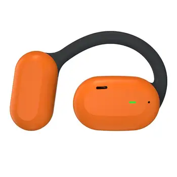 Egyetlen Fül csontvezetéses Fülhallgató, Mely Vezeték nélküli BT5.3 Fejhallgató Levegő Vezetés Sport Fülhallgató Zajszűrő Headset
