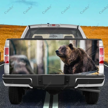 Erdei Medve, Állatok, Autó matricák teherautó hátsó farok módosítás festmény alkalmas teherautó a fájdalom csomagolás, tartozékok matricák