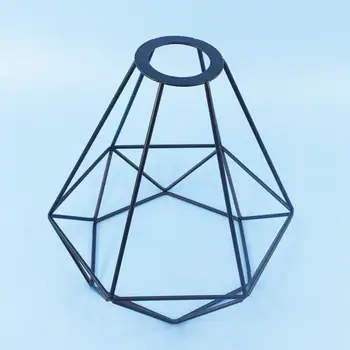 Fém Fény-Árnyék Ipari Fém Búra Rustproof Geometriai Fedezni Egyszerű Telepítés Retro Dekoráció Lámpa Fedél