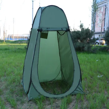 Kerti sátor egyetlen személy zuhany sátor camping zuhany sátor egyszerű zuhany fedezze mobil wc halászati fotózás sátor