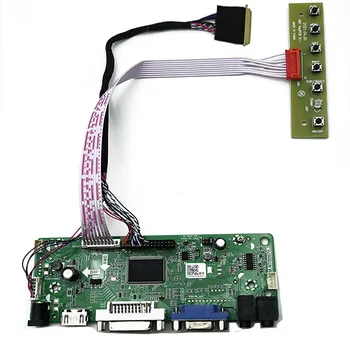 Lwfczhao Monitor Készlet B156XTN04.2 B156XTN04.3 HDMI+DVI+VGA LCD LED képernyő Vezérlő Tábla Driver LVDS 40Pins Panel