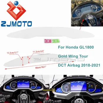 Motoros Sebességmérő Műszer Védő Fólia Panel Dash Képernyő Védő Fedelet TPU A HONDA GL1800 Goldwing 2018 2019 2020