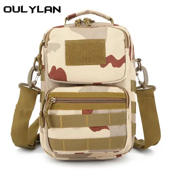 Oulylan álcázás hátizsák egyetlen váll kors táska kereszt táska kültéri hegymászás vízálló táska kicsi