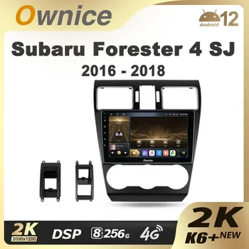 Ownice K6+ 2K Subaru Forester 4 SJ 2016 - 2018 Autó Rádió, Videó Lejátszó, Navigáció, Hifi, GPS Android 12 Nem 2din 2 Din-8+256G