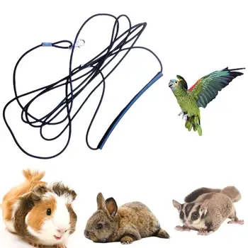 Pet Póráz Készletek Ultrakönnyű Anti-harapás Hám repülési Képzés Kötél Mókus, tengerimalac, Nyúl, Csincsilla Papagáj Pet Supplies