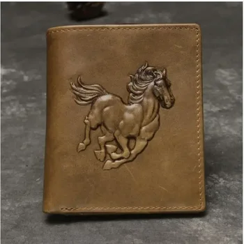 pénztárca férfi bőr pénztárca férfi retro pénztárca bőr pénztárca ló fejét réteg marhabőr pénztárca férfi