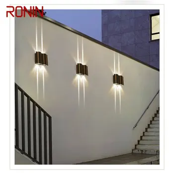RONIN Szabadtéri Gyertyatartó Könnyű Alumínium LED-Modern Kerti Fali Lámpa Vízálló Kreatív Dekorációs Tornácon, Erkély, Folyosó