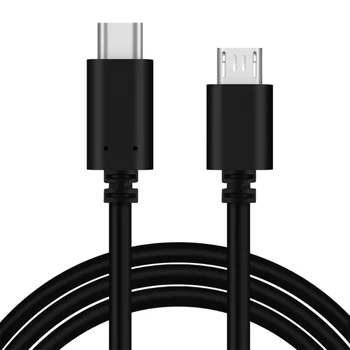 USB-C C Típusú Férfi-Micro USB-Férfi Kábel Fordította: OTG Adat kábel Kábel a Huawei Telefonok, Tablet PC Tartós