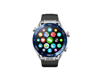 VIGYÁZZ VÉGSŐ DESIGN Pro 5 Viselni OS Smartwatch Épült, 100+ Sport Mód Waterresistance NFC Google GPS az Iphone Andorid telefon