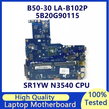 ZIWB0/B1/E0 LA-B102P A Lenovo B50-30 E50-30 Laptop Alaplap SR1YW N3540 CPU 5B20G90115 100% - os Teljes Vizsgált Jól Működik