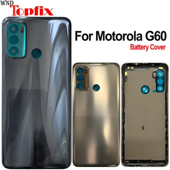 Új Borító Motorola Moto G60 Vissza Az Akkumulátorfedelet Hátsó Ajtó Üveg Lakások Esetében Moto G60 Akkumulátor Fedelét Ház Lencse